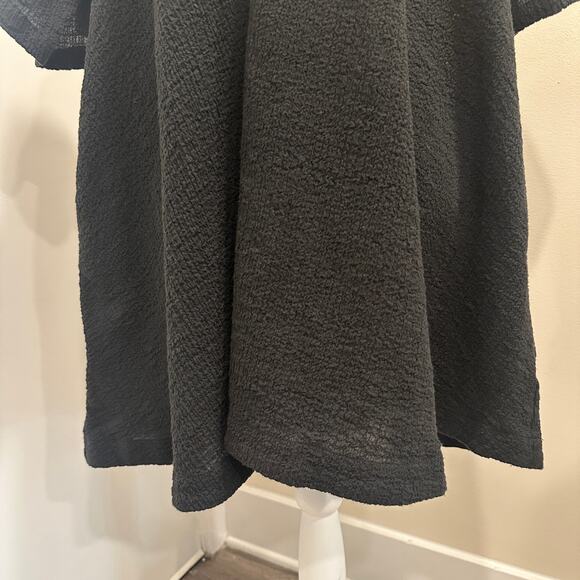 L’Academie Revolve Black Marva Textured Mini Dress Boho Resort Beach Coastal - Picture 5 of 10